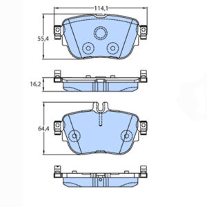Δισκόφρενα ZTEC+ για Mercedes,Mg